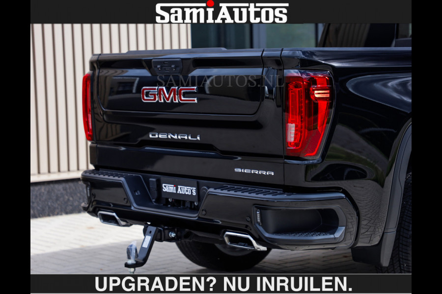 GMC Sierra DENALI | All-In Prijs | 6,2 V8 Full Option €79950,- excl | De Meest Luxe Pick-Up in zijn Klasse | Comfortabele Dubbele Cabine met Royale 5 Zitplaatsen | BPM vrij | Nu Leverbaar uit Voorraad | Voorraad Nr 2058 | De specialist in Amerikaanse pick‑ups in Nederland en Europa.