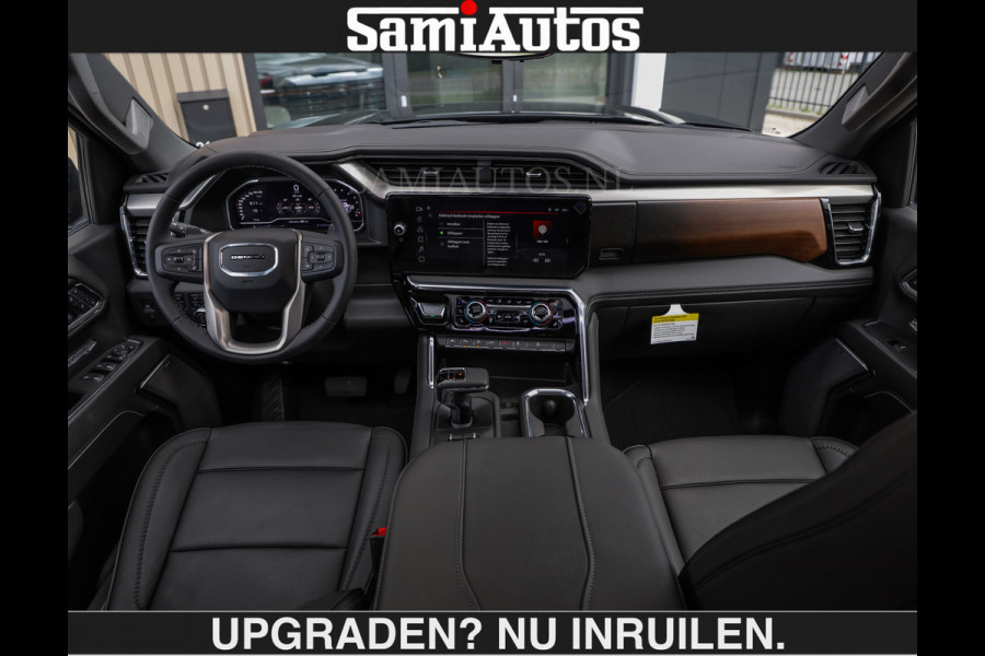 GMC Sierra DENALI | All-In Prijs | 6,2 V8 Full Option €79950,- excl | De Meest Luxe Pick-Up in zijn Klasse | Comfortabele Dubbele Cabine met Royale 5 Zitplaatsen | BPM vrij | Nu Leverbaar uit Voorraad | Voorraad Nr 2058 | De specialist in Amerikaanse pick‑ups in Nederland en Europa.