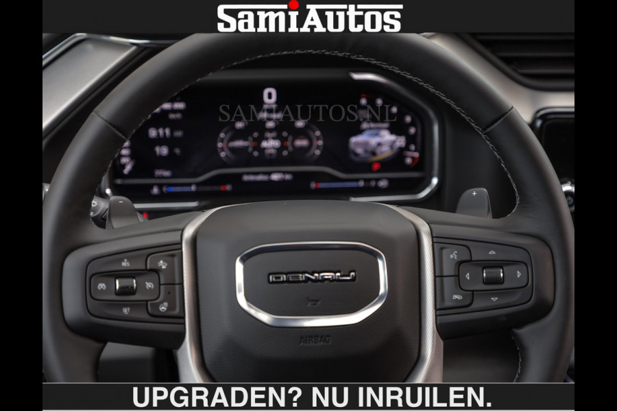 GMC Sierra DENALI | All-In Prijs | 6,2 V8 Full Option €79950,- excl | De Meest Luxe Pick-Up in zijn Klasse | Comfortabele Dubbele Cabine met Royale 5 Zitplaatsen | BPM vrij | Nu Leverbaar uit Voorraad | Voorraad Nr 2058 | De specialist in Amerikaanse pick‑ups in Nederland en Europa.