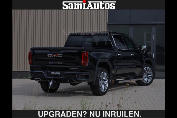 GMC Sierra DENALI | All-In Prijs | 6,2 V8 Full Option €79950,- excl | De Meest Luxe Pick-Up in zijn Klasse | Comfortabele Dubbele Cabine met Royale 5 Zitplaatsen | BPM vrij | Nu Leverbaar uit Voorraad | Voorraad Nr 2058 | De specialist in Amerikaanse pick‑ups in Nederland en Europa.
