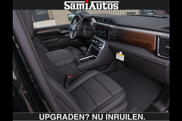 GMC Sierra DENALI | All-In Prijs | 6,2 V8 Full Option €79950,- excl | De Meest Luxe Pick-Up in zijn Klasse | Comfortabele Dubbele Cabine met Royale 5 Zitplaatsen | BPM vrij | Nu Leverbaar uit Voorraad | Voorraad Nr 2058 | De specialist in Amerikaanse pick‑ups in Nederland en Europa.