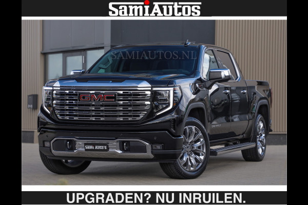 GMC Sierra DENALI | All-In Prijs | 6,2 V8 Full Option €79950,- excl | De Meest Luxe Pick-Up in zijn Klasse | Comfortabele Dubbele Cabine met Royale 5 Zitplaatsen | BPM vrij | Nu Leverbaar uit Voorraad | Voorraad Nr 2058 | De specialist in Amerikaanse pick‑ups in Nederland en Europa.