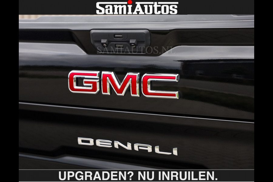 GMC Sierra DENALI | All-In Prijs | 6,2 V8 Full Option €79950,- excl | De Meest Luxe Pick-Up in zijn Klasse | Comfortabele Dubbele Cabine met Royale 5 Zitplaatsen | BPM vrij | Nu Leverbaar uit Voorraad | Voorraad Nr 2058 | De specialist in Amerikaanse pick‑ups in Nederland en Europa.