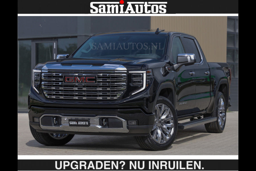 GMC Sierra DENALI | All-In Prijs | 6,2 V8 Full Option €79950,- excl | De Meest Luxe Pick-Up in zijn Klasse | Comfortabele Dubbele Cabine met Royale 5 Zitplaatsen | BPM vrij | Nu Leverbaar uit Voorraad | Voorraad Nr 2058 | De specialist in Amerikaanse pick‑ups in Nederland en Europa.