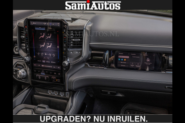 Dodge Ram LIMITED H.O 540PK | Massage + Full Option €84950,- excl | De Meest Luxe en Volle Pick-Up in zijn Klasse | Comfortabele Dubbele Cabine met Royale 5 Zitplaatsen | BPM vrij | Nu Leverbaar uit Voorraad | Voorraad Nr 2326 - 5169 | De specialist in Amerikaanse pick‑ups in Nederland en Europa.