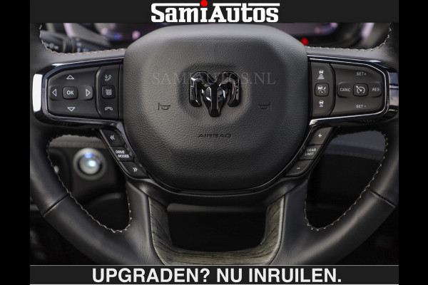 Dodge Ram LIMITED H.O 540PK | Massage + Full Option €84950,- excl | De Meest Luxe en Volle Pick-Up in zijn Klasse | Comfortabele Dubbele Cabine met Royale 5 Zitplaatsen | BPM vrij | Nu Leverbaar uit Voorraad | Voorraad Nr 2326 - 5169 | De specialist in Amerikaanse pick‑ups in Nederland en Europa.