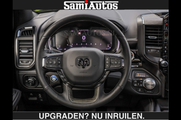 Dodge Ram LIMITED H.O 540PK | Massage + Full Option €84950,- excl | De Meest Luxe en Volle Pick-Up in zijn Klasse | Comfortabele Dubbele Cabine met Royale 5 Zitplaatsen | BPM vrij | Nu Leverbaar uit Voorraad | Voorraad Nr 2326 - 5169 | De specialist in Amerikaanse pick‑ups in Nederland en Europa.