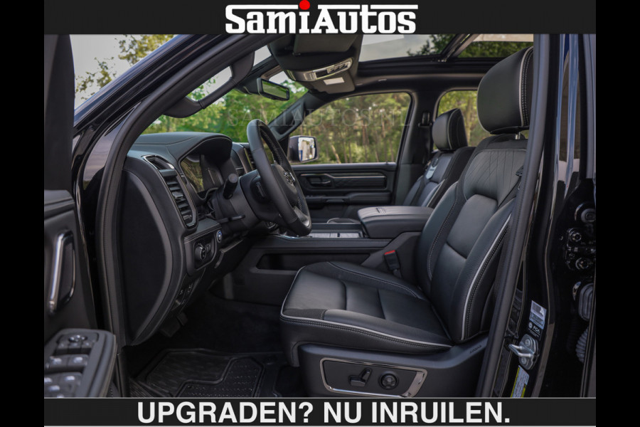 Dodge Ram LIMITED H.O 540PK | Massage + Full Option €84950,- excl | De Meest Luxe en Volle Pick-Up in zijn Klasse | Comfortabele Dubbele Cabine met Royale 5 Zitplaatsen | BPM vrij | Nu Leverbaar uit Voorraad | Voorraad Nr 2326 - 5169 | De specialist in Amerikaanse pick‑ups in Nederland en Europa.