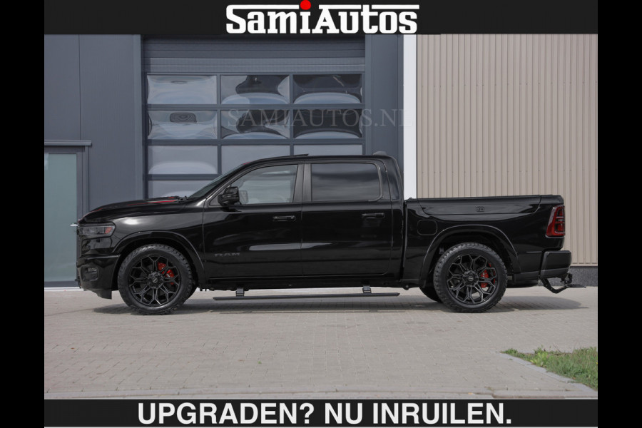 Dodge Ram LIMITED H.O 540PK | Massage + Full Option €84950,- excl | De Meest Luxe en Volle Pick-Up in zijn Klasse | Comfortabele Dubbele Cabine met Royale 5 Zitplaatsen | BPM vrij | Nu Leverbaar uit Voorraad | Voorraad Nr 2326 - 5169 | De specialist in Amerikaanse pick‑ups in Nederland en Europa.