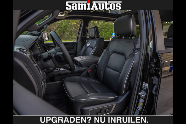 Dodge Ram LIMITED H.O 540PK | Massage + Full Option €84950,- excl | De Meest Luxe en Volle Pick-Up in zijn Klasse | Comfortabele Dubbele Cabine met Royale 5 Zitplaatsen | BPM vrij | Nu Leverbaar uit Voorraad | Voorraad Nr 2326 - 5169 | De specialist in Amerikaanse pick‑ups in Nederland en Europa.