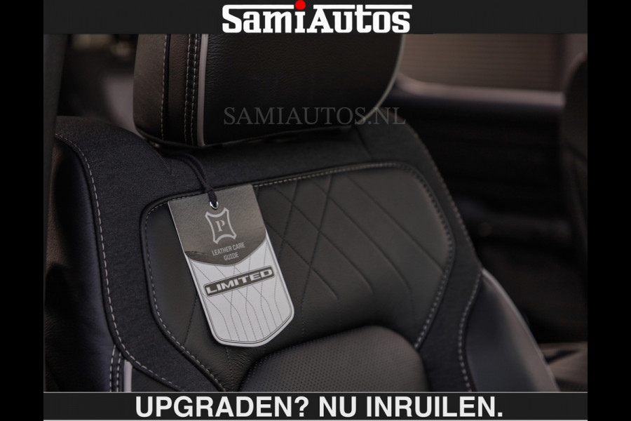 Dodge Ram LIMITED H.O 540PK | Massage + Full Option €84950,- excl | De Meest Luxe en Volle Pick-Up in zijn Klasse | Comfortabele Dubbele Cabine met Royale 5 Zitplaatsen | BPM vrij | Nu Leverbaar uit Voorraad | Voorraad Nr 2326 - 5169 | De specialist in Amerikaanse pick‑ups in Nederland en Europa.