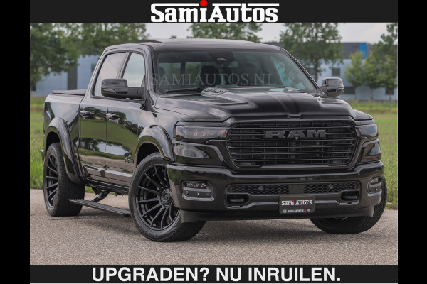 Dodge Ram BOM VOL | Night Premium | €79950,- excl | Full Option | De Meest Luxe Pick-Up in zijn Klasse | Comfortabele Dubbele Cabine met Royale 5 Zitplaatsen | BPM vrij | Nu Leverbaar uit Voorraad | Voorraad Nr 2287 - 3384 | De specialist in Amerikaanse pick‑ups in Nederland en Europa.