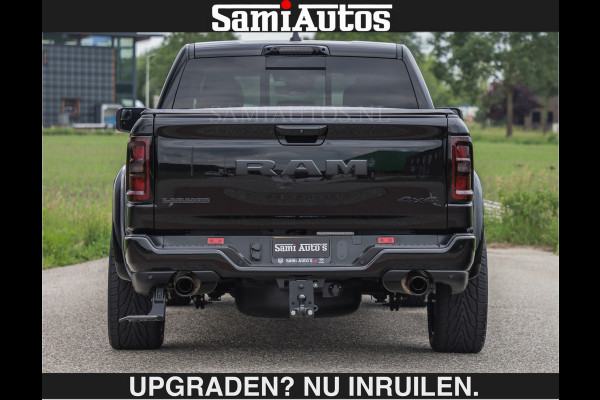Dodge Ram BOM VOL | Night Premium | €79950,- excl | Full Option | De Meest Luxe Pick-Up in zijn Klasse | Comfortabele Dubbele Cabine met Royale 5 Zitplaatsen | BPM vrij | Nu Leverbaar uit Voorraad | Voorraad Nr 2287 - 3384 | De specialist in Amerikaanse pick‑ups in Nederland en Europa.