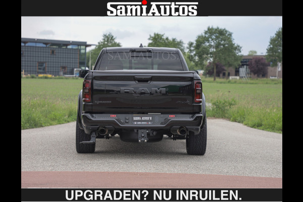 Dodge Ram BOM VOL | Night Premium | €79950,- excl | Full Option | De Meest Luxe Pick-Up in zijn Klasse | Comfortabele Dubbele Cabine met Royale 5 Zitplaatsen | BPM vrij | Nu Leverbaar uit Voorraad | Voorraad Nr 2287 - 3384 | De specialist in Amerikaanse pick‑ups in Nederland en Europa.