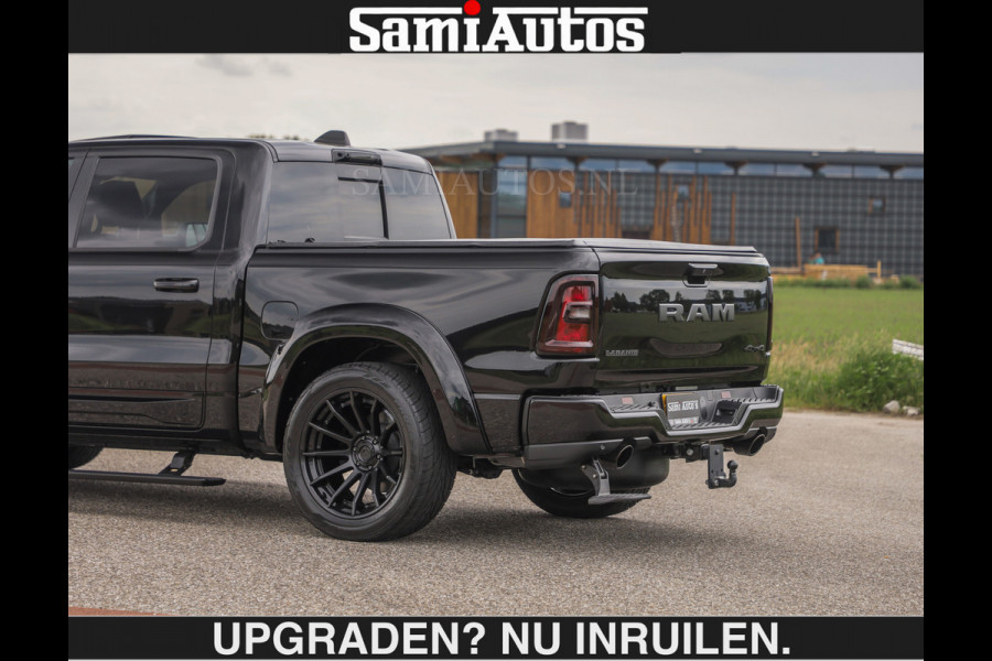 Dodge Ram BOM VOL | Night Premium | €79950,- excl | Full Option | De Meest Luxe Pick-Up in zijn Klasse | Comfortabele Dubbele Cabine met Royale 5 Zitplaatsen | BPM vrij | Nu Leverbaar uit Voorraad | Voorraad Nr 2287 - 3384 | De specialist in Amerikaanse pick‑ups in Nederland en Europa.