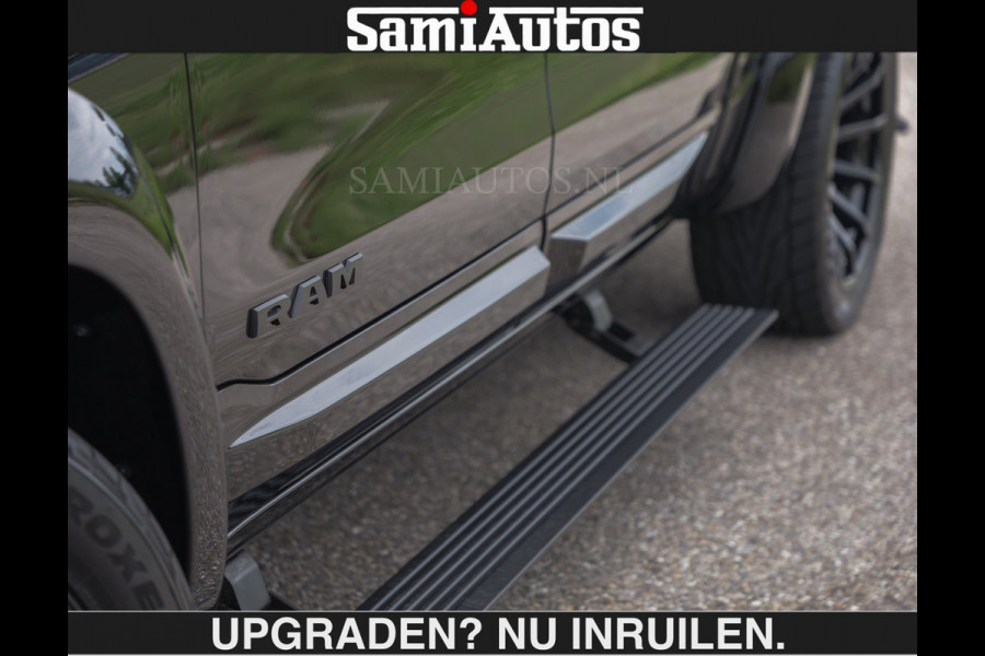 Dodge Ram BOM VOL | Night Premium | €79950,- excl | Full Option | De Meest Luxe Pick-Up in zijn Klasse | Comfortabele Dubbele Cabine met Royale 5 Zitplaatsen | BPM vrij | Nu Leverbaar uit Voorraad | Voorraad Nr 2287 - 3384 | De specialist in Amerikaanse pick‑ups in Nederland en Europa.