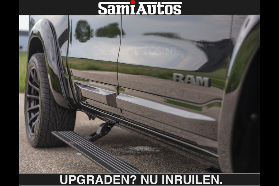 Dodge Ram BOM VOL | Night Premium | €79950,- excl | Full Option | De Meest Luxe Pick-Up in zijn Klasse | Comfortabele Dubbele Cabine met Royale 5 Zitplaatsen | BPM vrij | Nu Leverbaar uit Voorraad | Voorraad Nr 2287 - 3384 | De specialist in Amerikaanse pick‑ups in Nederland en Europa.