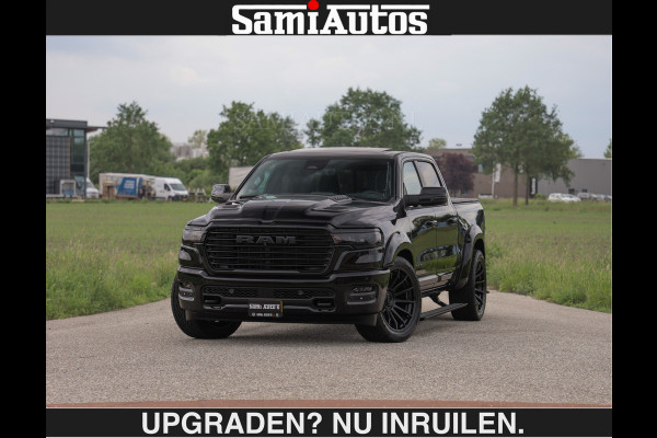 Dodge Ram BOM VOL | Night Premium | €79950,- excl | Full Option | De Meest Luxe Pick-Up in zijn Klasse | Comfortabele Dubbele Cabine met Royale 5 Zitplaatsen | BPM vrij | Nu Leverbaar uit Voorraad | Voorraad Nr 2287 - 3384 | De specialist in Amerikaanse pick‑ups in Nederland en Europa.