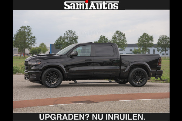 Dodge Ram BOM VOL | Night Premium | €79950,- excl | Full Option | De Meest Luxe Pick-Up in zijn Klasse | Comfortabele Dubbele Cabine met Royale 5 Zitplaatsen | BPM vrij | Nu Leverbaar uit Voorraad | Voorraad Nr 2287 - 3384 | De specialist in Amerikaanse pick‑ups in Nederland en Europa.