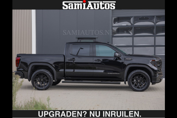 GMC Sierra BLACK OPS DENALI 6.2 V8 426PK Full Option | €84950,- excl | De Meest Luxe Pick-Up in zijn Klasse | Comfortabele Dubbele Cabine met Royale 5 Zitplaatsen | BPM vrij | Nu Leverbaar uit Voorraad | Voorraad Nr 1539  | De specialist in Amerikaanse pick‑ups in Nederland en Europa.