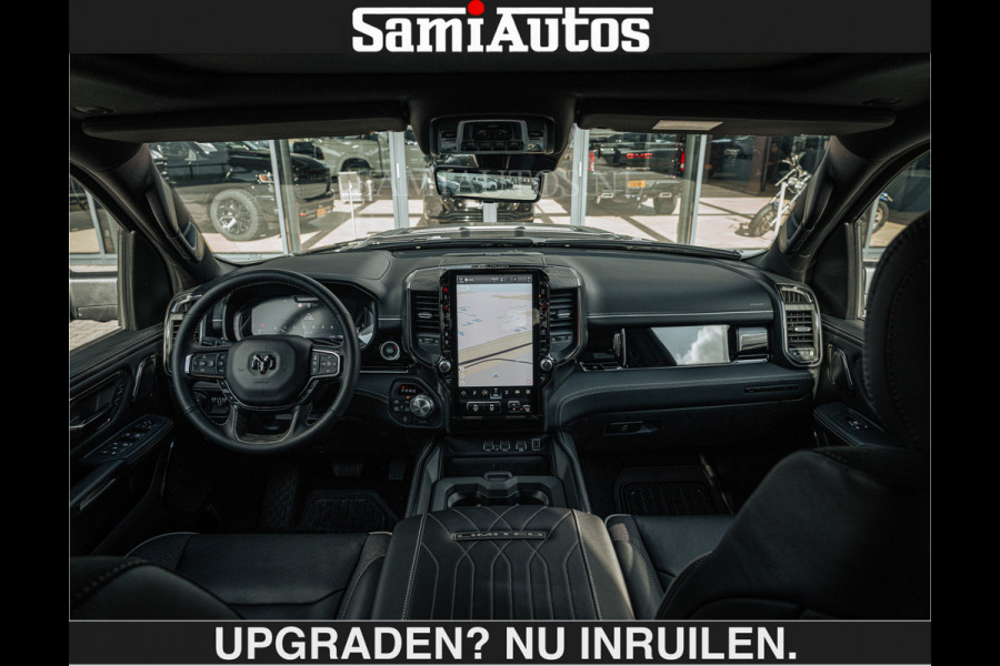 Dodge Ram HULK PACKAGE | Limited Night H.O 540HP €84950,- excl | Massage + Full Option | De Meest Luxe en Volle Pick-Up in zijn Klasse | H Comfortabele Dubbele Cabine met Royale 5 Zitplaatsen | BPM vrij | Nu Leverbaar uit Voorraad | Voorraad Nr 2353 - 5412 | De specialist in Amerikaanse pick‑ups in Nederland en Europa.