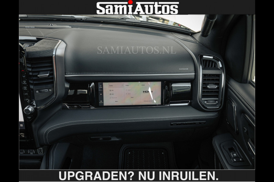 Dodge Ram HULK PACKAGE | Limited Night H.O 540HP €84950,- excl | Massage + Full Option | De Meest Luxe en Volle Pick-Up in zijn Klasse | H Comfortabele Dubbele Cabine met Royale 5 Zitplaatsen | BPM vrij | Nu Leverbaar uit Voorraad | Voorraad Nr 2353 - 5412 | De specialist in Amerikaanse pick‑ups in Nederland en Europa.
