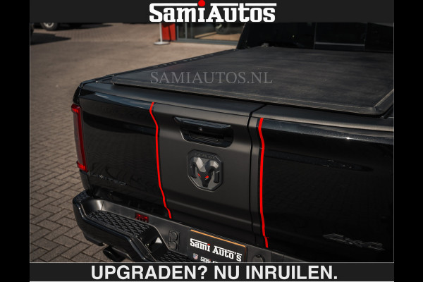Dodge Ram HULK PACKAGE | Limited Night H.O 540HP €84950,- excl | Massage + Full Option | De Meest Luxe en Volle Pick-Up in zijn Klasse | H Comfortabele Dubbele Cabine met Royale 5 Zitplaatsen | BPM vrij | Nu Leverbaar uit Voorraad | Voorraad Nr 2353 - 5412 | De specialist in Amerikaanse pick‑ups in Nederland en Europa.