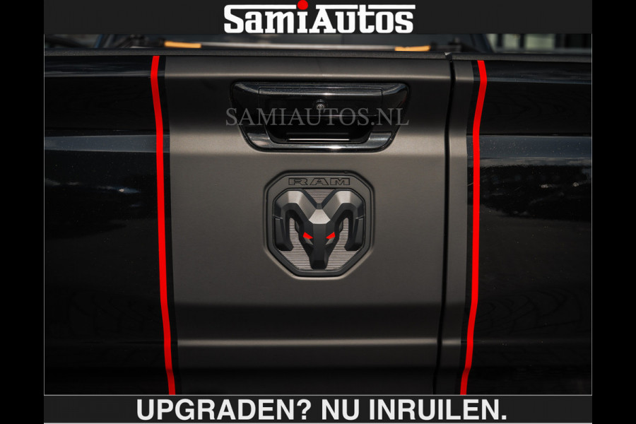 Dodge Ram HULK PACKAGE | Limited Night H.O 540HP €84950,- excl | Massage + Full Option | De Meest Luxe en Volle Pick-Up in zijn Klasse | H Comfortabele Dubbele Cabine met Royale 5 Zitplaatsen | BPM vrij | Nu Leverbaar uit Voorraad | Voorraad Nr 2353 - 5412 | De specialist in Amerikaanse pick‑ups in Nederland en Europa.