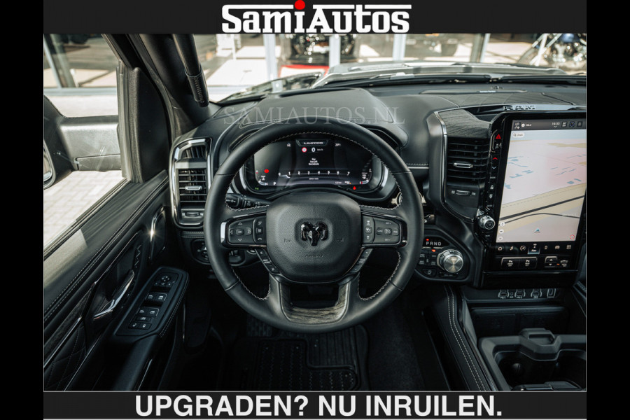 Dodge Ram HULK PACKAGE | Limited Night H.O 540HP €84950,- excl | Massage + Full Option | De Meest Luxe en Volle Pick-Up in zijn Klasse | H Comfortabele Dubbele Cabine met Royale 5 Zitplaatsen | BPM vrij | Nu Leverbaar uit Voorraad | Voorraad Nr 2353 - 5412 | De specialist in Amerikaanse pick‑ups in Nederland en Europa.