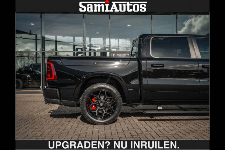 Dodge Ram HULK PACKAGE | Limited Night H.O 540HP €84950,- excl | Massage + Full Option | De Meest Luxe en Volle Pick-Up in zijn Klasse | H Comfortabele Dubbele Cabine met Royale 5 Zitplaatsen | BPM vrij | Nu Leverbaar uit Voorraad | Voorraad Nr 2353 - 5412 | De specialist in Amerikaanse pick‑ups in Nederland en Europa.
