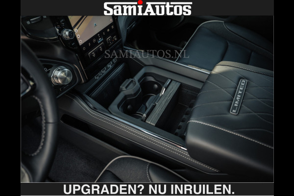 Dodge Ram HULK PACKAGE | Limited Night H.O 540HP €84950,- excl | Massage + Full Option | De Meest Luxe en Volle Pick-Up in zijn Klasse | H Comfortabele Dubbele Cabine met Royale 5 Zitplaatsen | BPM vrij | Nu Leverbaar uit Voorraad | Voorraad Nr 2353 - 5412 | De specialist in Amerikaanse pick‑ups in Nederland en Europa.
