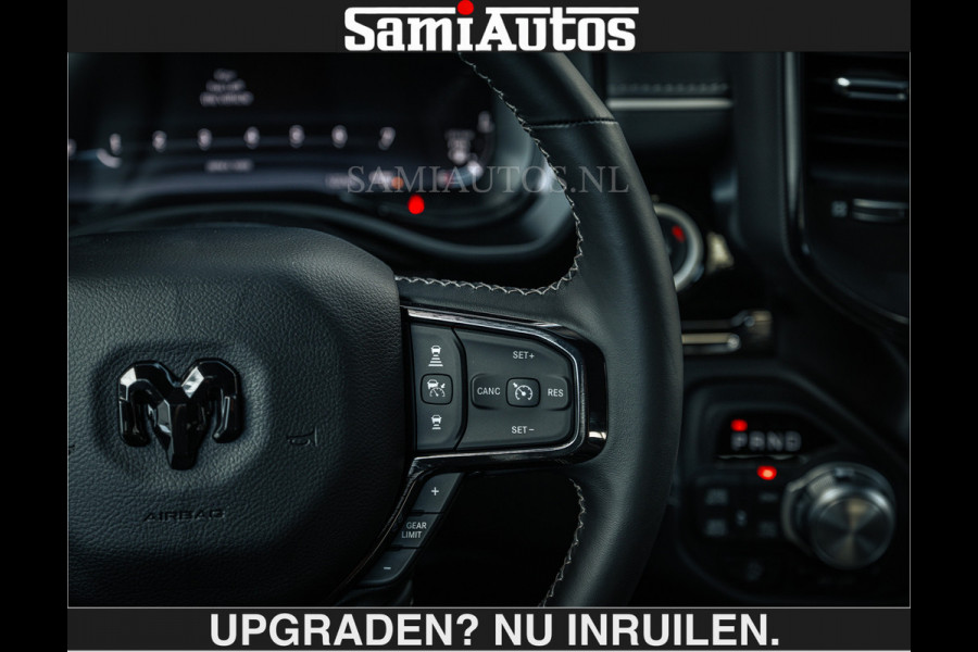 Dodge Ram HULK PACKAGE | Limited Night H.O 540HP €84950,- excl | Massage + Full Option | De Meest Luxe en Volle Pick-Up in zijn Klasse | H Comfortabele Dubbele Cabine met Royale 5 Zitplaatsen | BPM vrij | Nu Leverbaar uit Voorraad | Voorraad Nr 2353 - 5412 | De specialist in Amerikaanse pick‑ups in Nederland en Europa.