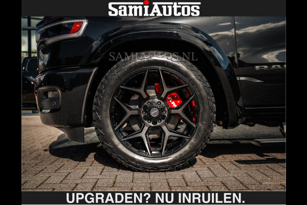 Dodge Ram HULK PACKAGE | Limited Night H.O 540HP €84950,- excl | Massage + Full Option | De Meest Luxe en Volle Pick-Up in zijn Klasse | H Comfortabele Dubbele Cabine met Royale 5 Zitplaatsen | BPM vrij | Nu Leverbaar uit Voorraad | Voorraad Nr 2353 - 5412 | De specialist in Amerikaanse pick‑ups in Nederland en Europa.