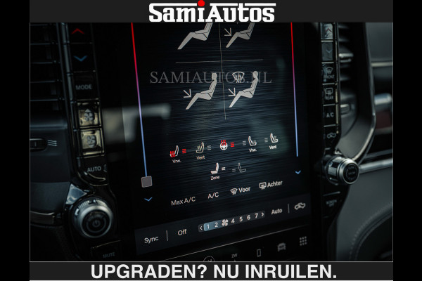 Dodge Ram HULK PACKAGE | Limited Night H.O 540HP €84950,- excl | Massage + Full Option | De Meest Luxe en Volle Pick-Up in zijn Klasse | H Comfortabele Dubbele Cabine met Royale 5 Zitplaatsen | BPM vrij | Nu Leverbaar uit Voorraad | Voorraad Nr 2353 - 5412 | De specialist in Amerikaanse pick‑ups in Nederland en Europa.