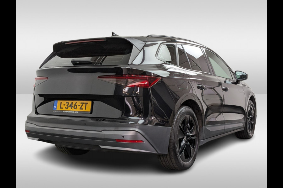 Škoda ENYAQ iV 60 / SoH 90,69% / Trekhaak / Camera / CarPlay / 19'' / Stoelverwarming / DAB / Cruise Control