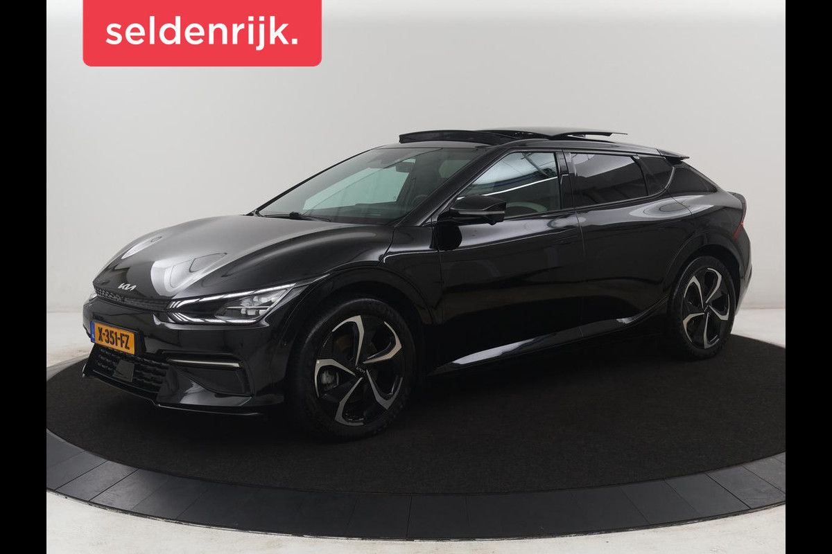 Kia Ev6 GT-Line AWD 77.4 kWh SOH 95,6% | Head-up display | 360 Camera | Adaptive cruise | Carplay | Meridian Surround | Stoel ventilatie | Memory | Massage stoelen |