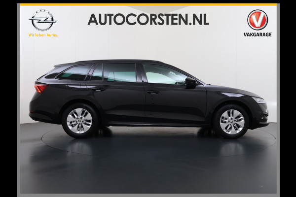 Škoda Octavia Combi 1.0 e-TSI 111PK Automaat Navi Apple Carplay Android Auto Bluetooth Elek.Achterklep Cruise Control Business Edition Pdc Led DAB P-Assist Lmv 16" Isofix Licht-/Regensensor WiFi Origineel Nederlandse Auto