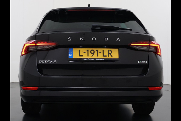 Škoda Octavia Combi 1.0 e-TSI 111PK Automaat Navi Apple Carplay Android Auto Bluetooth Elek.Achterklep Cruise Control Business Edition Pdc Led DAB P-Assist Lmv 16" Isofix Licht-/Regensensor WiFi Origineel Nederlandse Auto
