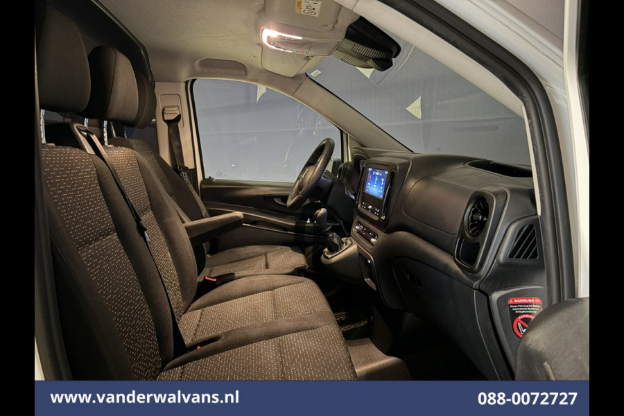 Mercedes-Benz Vito 116 CDI 164pk 2025 Model L2H1 Euro6 Airco | XL MBUX | Navigatie | Camera | Cruisecontrol Stoelverwarming, Parkeersensoren, Bijrijdersbank