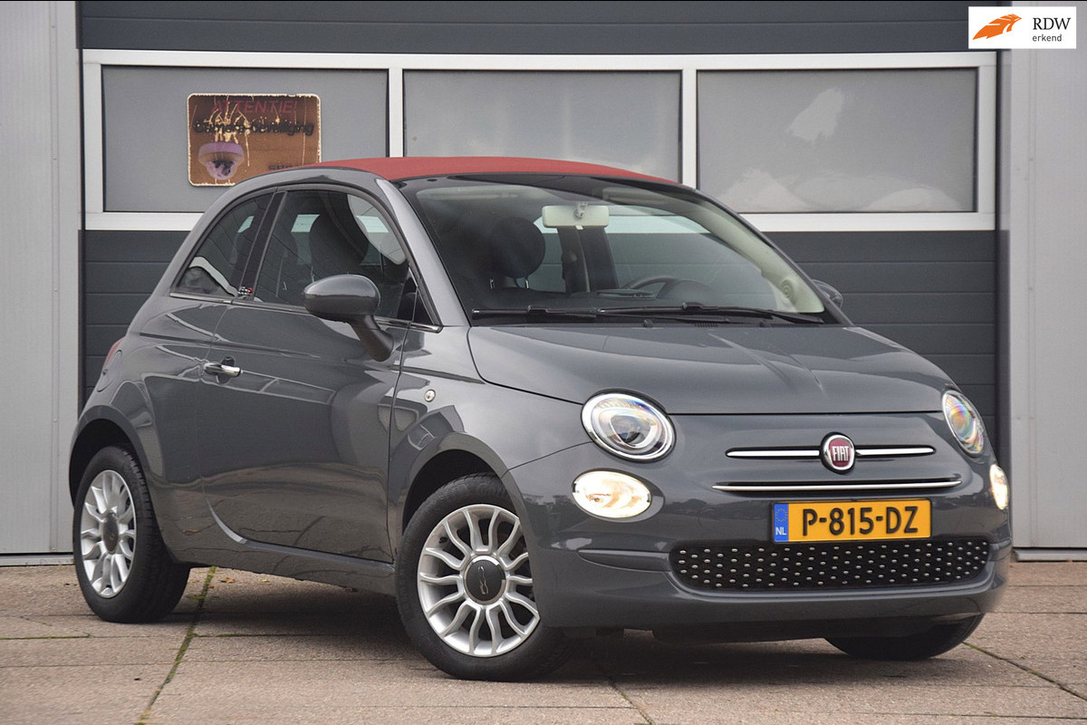 Fiat 500C 1.2 Lounge LEER/NAVIGATIE/AUTOMAAT