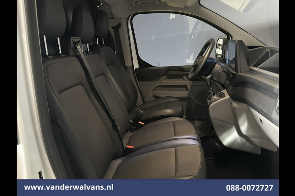 Ford Transit Custom 2.0 TDCI 136pk L2H1 Euro6 Airco | Leder | Camera | LED | Apple Carplay | Cruisecontrol Android Auto, Leder, Verwarmde voorruit, Parkeersensoren, Bijrijdersbank, 2740kg trekvermogen
