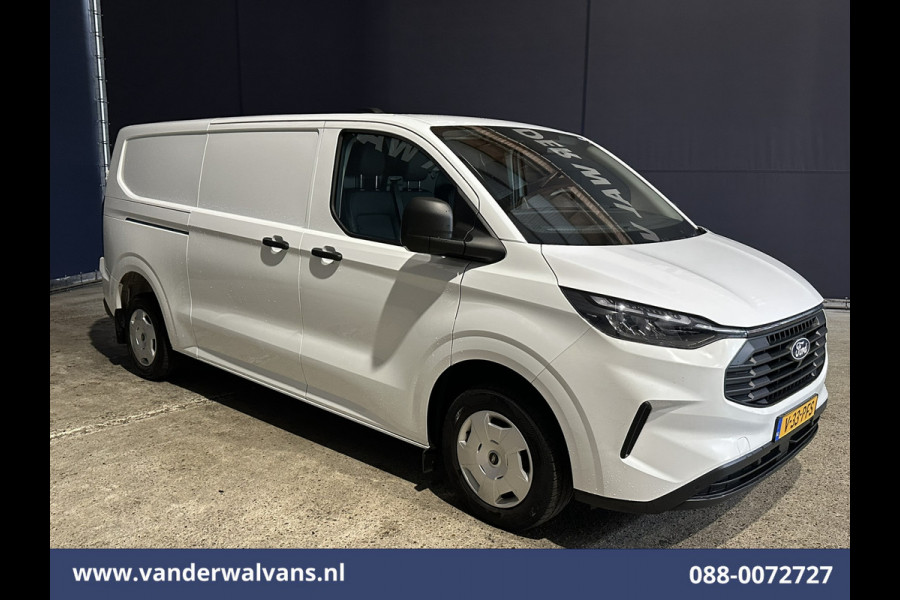 Ford Transit Custom 2.0 TDCI 136pk L2H1 Euro6 Airco | Leder | Camera | LED | Apple Carplay | Cruisecontrol Android Auto, Leder, Verwarmde voorruit, Parkeersensoren, Bijrijdersbank, 2740kg trekvermogen