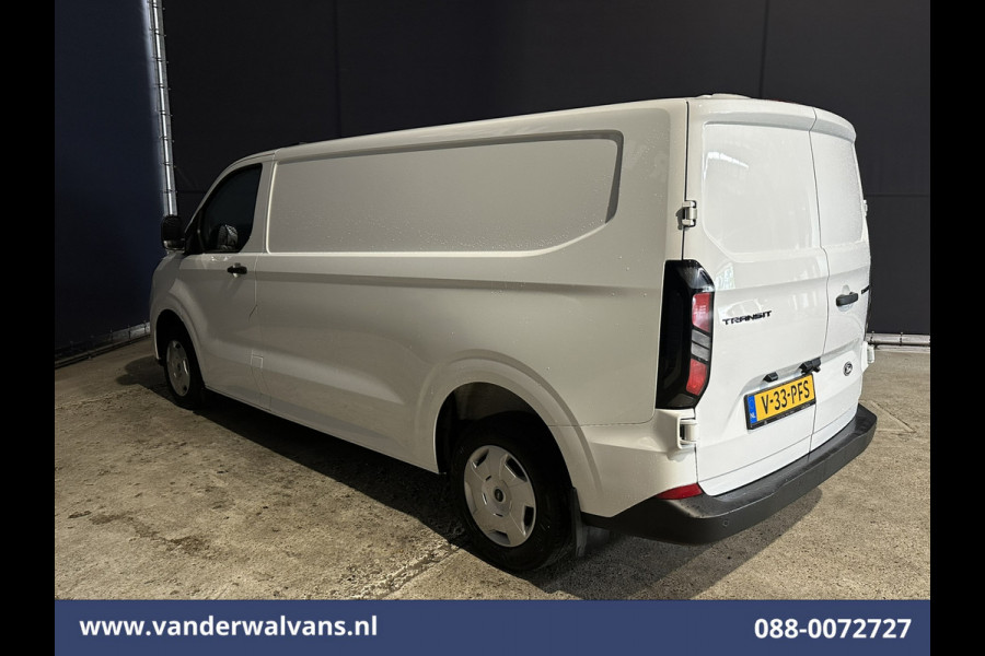 Ford Transit Custom 2.0 TDCI 136pk L2H1 Euro6 Airco | Leder | Camera | LED | Apple Carplay | Cruisecontrol Android Auto, Leder, Verwarmde voorruit, Parkeersensoren, Bijrijdersbank, 2740kg trekvermogen