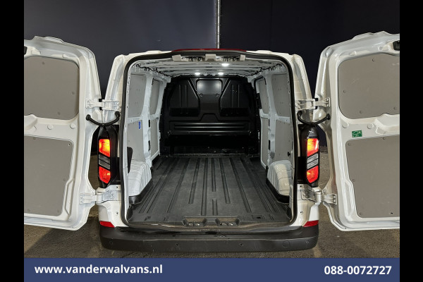 Ford Transit Custom 2.0 TDCI 136pk L2H1 Euro6 Airco | Leder | Camera | LED | Apple Carplay | Cruisecontrol Android Auto, Leder, Verwarmde voorruit, Parkeersensoren, Bijrijdersbank, 2740kg trekvermogen
