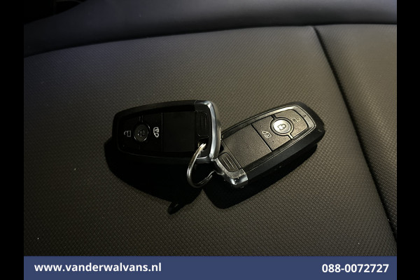 Ford Transit Custom 2.0 TDCI 136pk L2H1 Euro6 Airco | Leder | Camera | LED | Apple Carplay | Cruisecontrol Android Auto, Leder, Verwarmde voorruit, Parkeersensoren, Bijrijdersbank, 2740kg trekvermogen