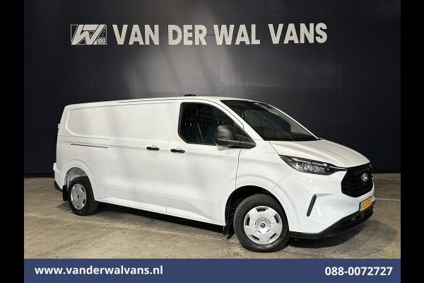 Ford Transit Custom 2.0 TDCI 136pk L2H1 Euro6 Airco | Leder Bekleding | Camera | Apple Carplay | LED Android Auto, Cruisecontrol, Verwarmde voorruit, Parkeersensoren, Bijrijdersbank, 2740kg trekvermogen