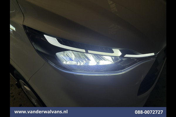 Ford Transit Custom 2.0 TDCI 136pk L2H1 Euro6 Airco | Leder Bekleding | Camera | Apple Carplay | LED Android Auto, Cruisecontrol, Verwarmde voorruit, Parkeersensoren, Bijrijdersbank, 2740kg trekvermogen