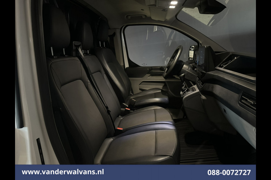 Ford Transit Custom 2.0 TDCI 136pk L2H1 Euro6 Airco | Leder Bekleding | Camera | Apple Carplay | LED Android Auto, Cruisecontrol, Verwarmde voorruit, Parkeersensoren, Bijrijdersbank, 2740kg trekvermogen