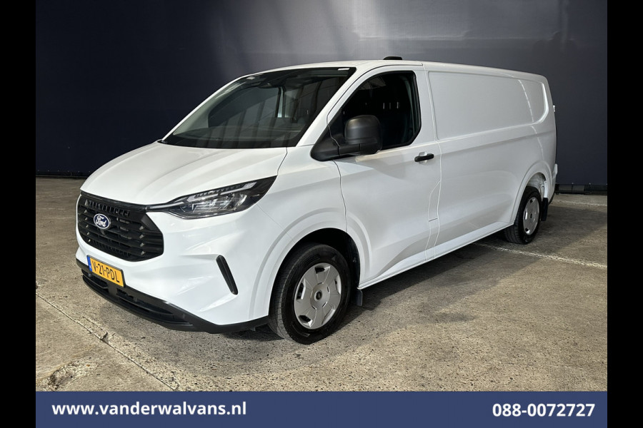 Ford Transit Custom 2.0 TDCI 136pk L2H1 Euro6 Airco | Leder Bekleding | Camera | Apple Carplay | LED Android Auto, Cruisecontrol, Verwarmde voorruit, Parkeersensoren, Bijrijdersbank, 2740kg trekvermogen