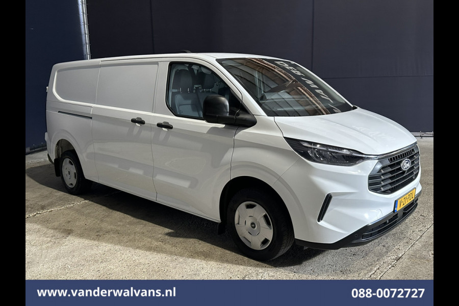 Ford Transit Custom 2.0 TDCI 136pk L2H1 Euro6 Airco | Leder Bekleding | Camera | Apple Carplay | LED Android Auto, Cruisecontrol, Verwarmde voorruit, Parkeersensoren, Bijrijdersbank, 2740kg trekvermogen